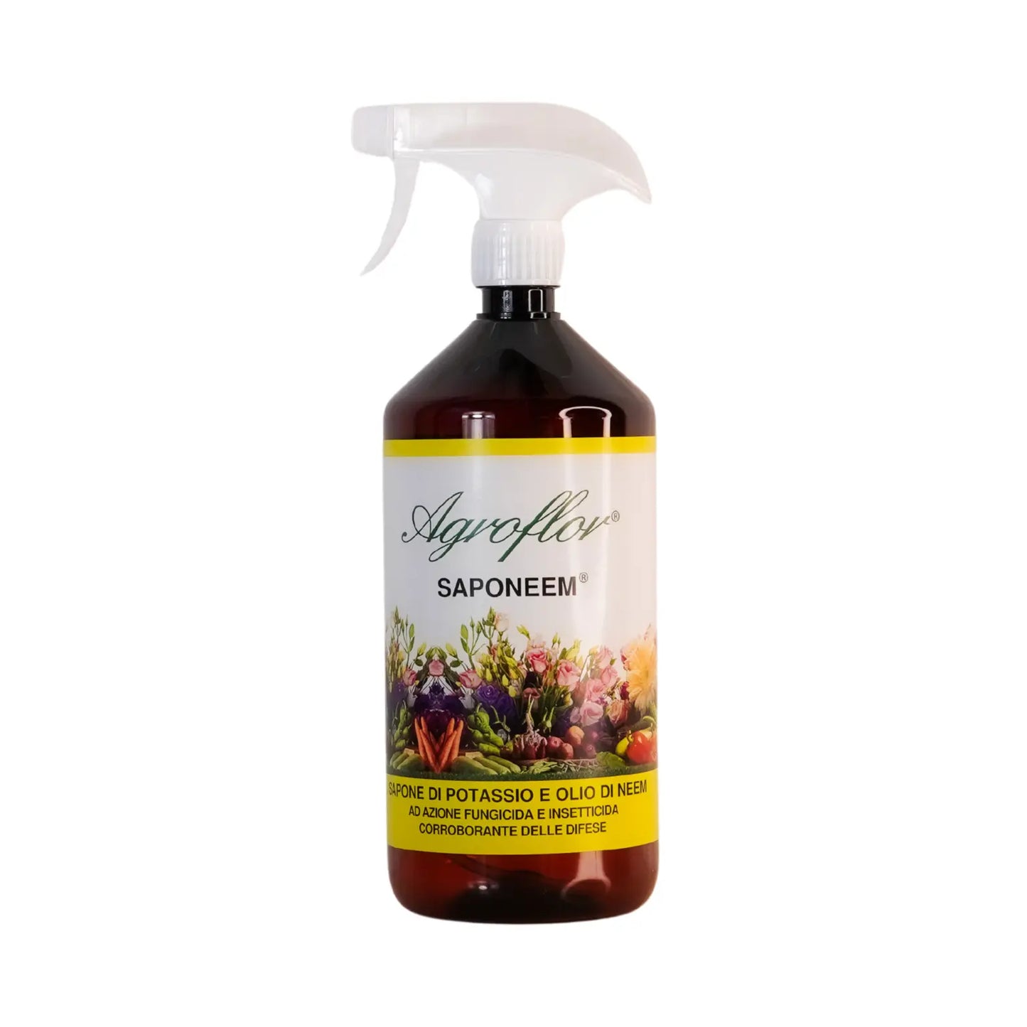 SAPONEEM – SAPONE DI POTASSIO E OLIO DI NEEM (PRONTO ALL’ USO) AGROFLOR